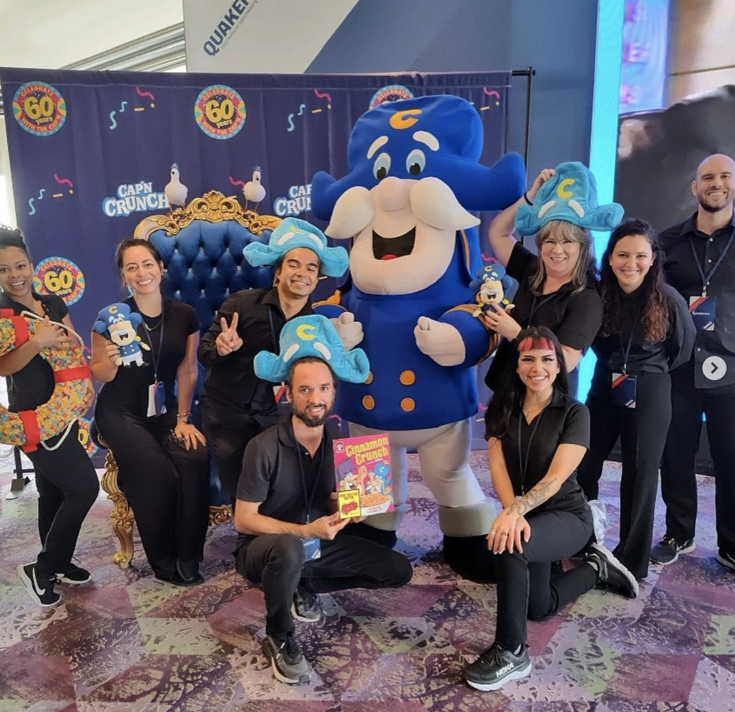 large conference staffing