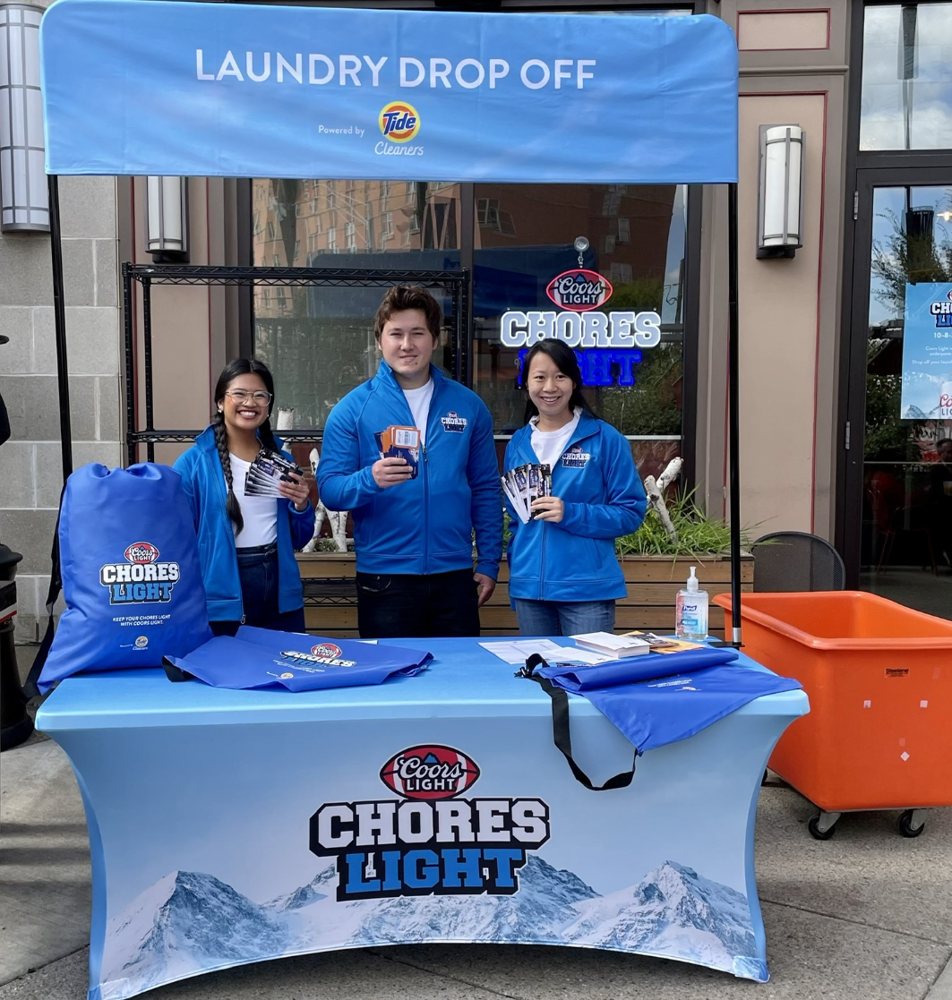 coors light and tide brand ambassadors