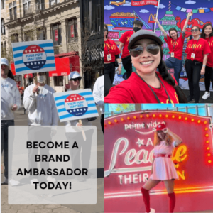 Become a Brand Ambassador today!