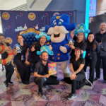CEA Staffing event mascot performers with Cap'n Crunch character at branded live event